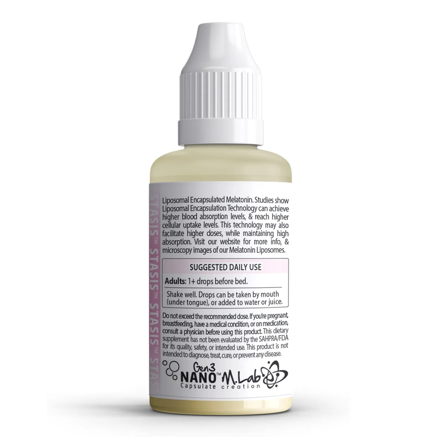 Melatonin (Liposomal) Concentrated Liquid Drops - Image 3