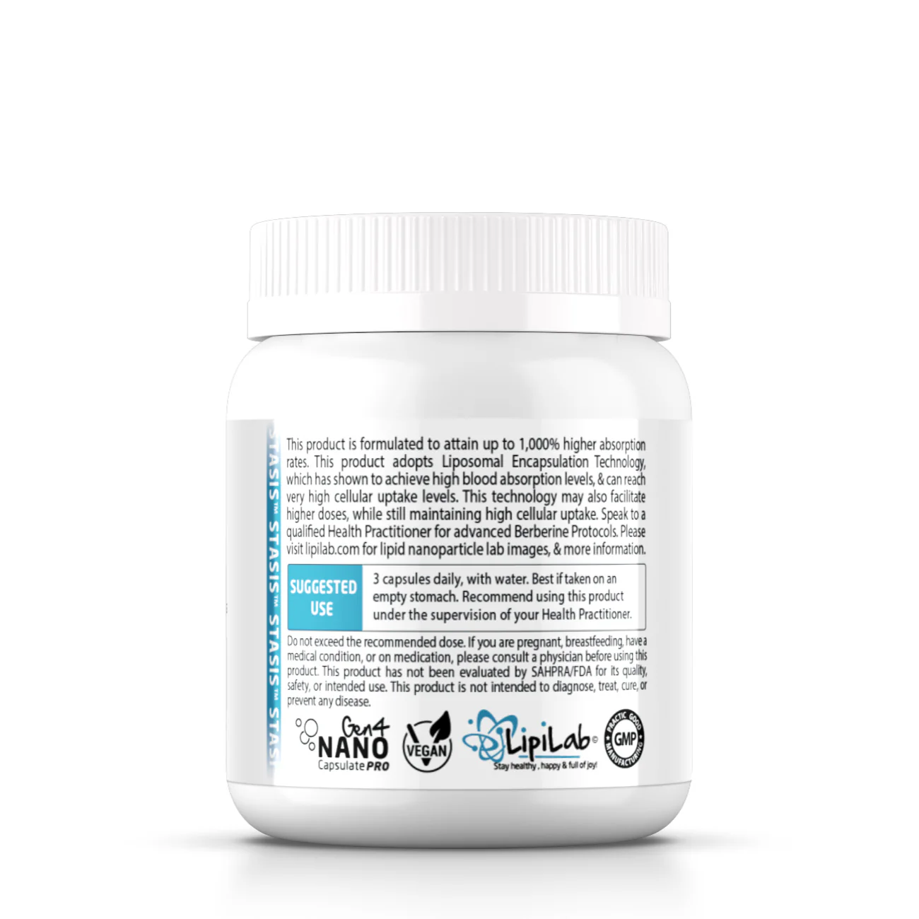 Pro Series Liposomal Berberine (HCl) 400mg - Image 2